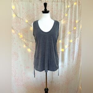 All Saints tank w/ side ties